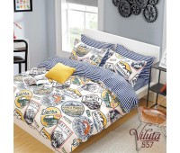 Постільна білизна Вілюта Сатин Twill 557 (Підлітковий)