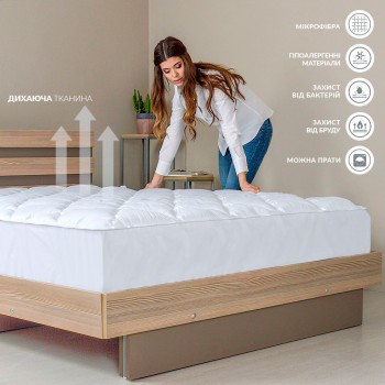 Наматрасник IDEIA Lux Elite с бортом (120*200*25см)