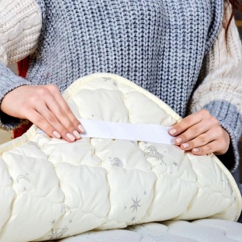Наматрасник IDEIA Wool на резинках (140*200см)