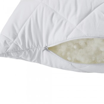 Подушка IDEIA Comfort Standart на молнии Белый (50*70см)