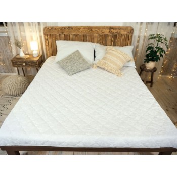 Наматрасник Leleka Textile с бортом бязь (90*200+20см)