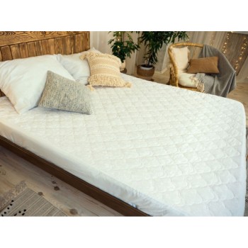Наматрасник Leleka Textile с бортом бязь (90*200+20см)