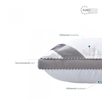 Подушка IDEIA Classica Soft 3D (50*70см) лебеді